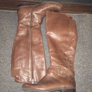 Nine West knee high booties size 7.5